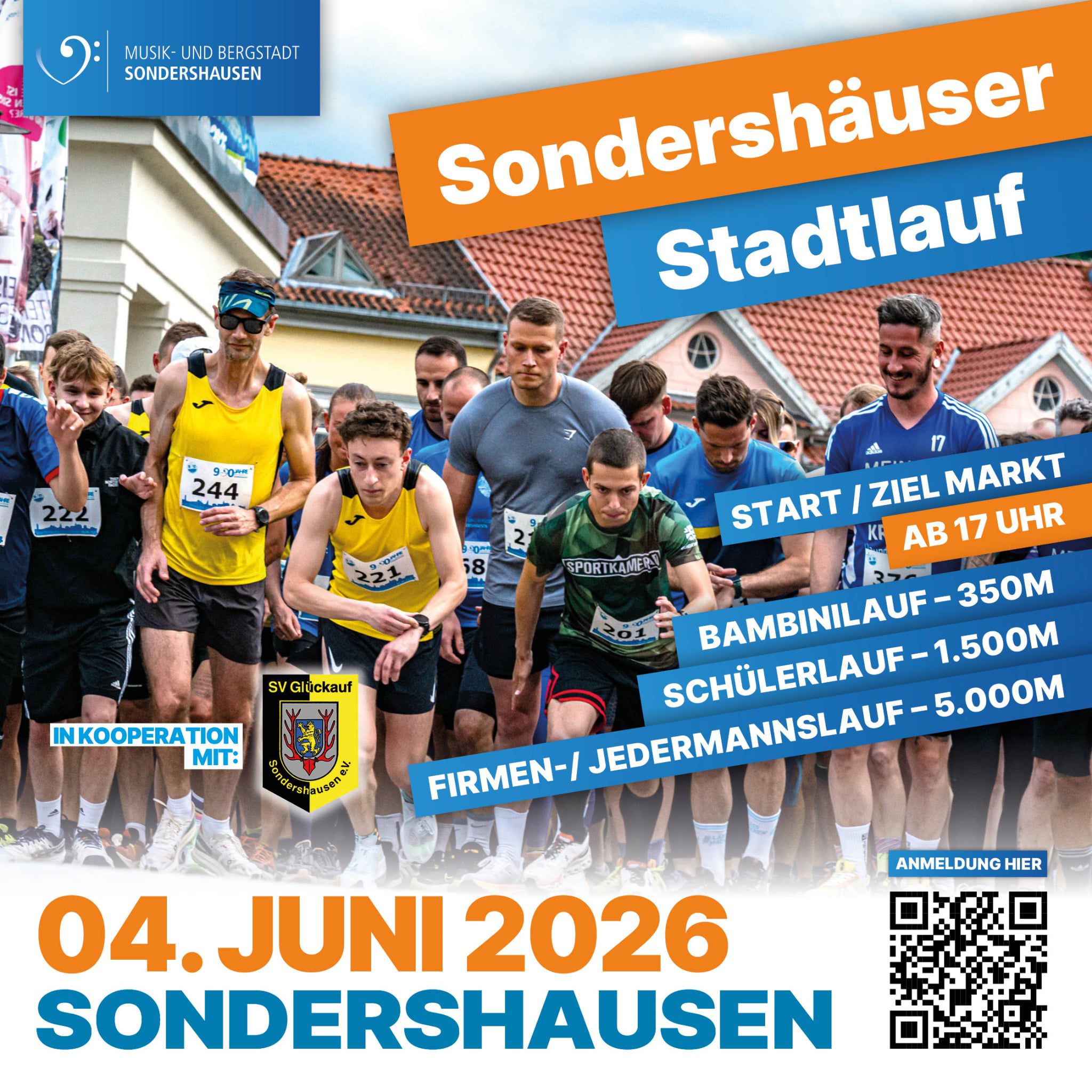 Stadtlauf SONDERSHAUSEN am 04. Juni 2026